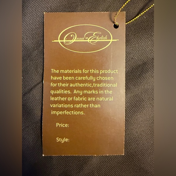 ✨ Onna Ehrlich Pebbled Leather Crossbody Satchel | Turquoise | NWT - Picture 10 of 11